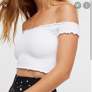 Cropped top from Free People